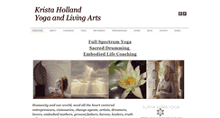 Desktop Screenshot of kristaholland.com