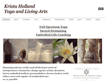 Tablet Screenshot of kristaholland.com